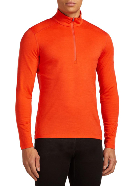 ΑΝΔΡΙΚΟ HALF ZIP 200 OASIS LS | Πορτοκαλί L