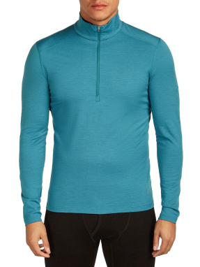 ΑΝΔΡΙΚΟ HALF ZIP 200 OASIS LS | Τυρκουάζ L