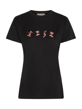 ΓΥΝΑΙΚΕΙΟ T-SHIRT 150 TECH LITE SS | Μαύρο M