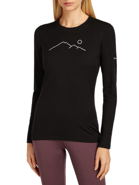 ΓΥΝΑΙΚΕΙΑ ΜΑΚΡΥΜΑΝΙΚΗ ΜΠΛΟΥΖΑ 200 OASIS LS | Μαύρο S