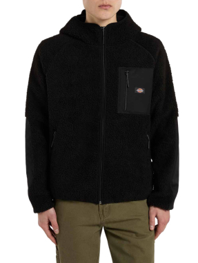 ΑΝΔΡΙΚΗ FLEECE ΖΑΚΕΤΑ CENTRAL HIGH PILE | Μαύρο L