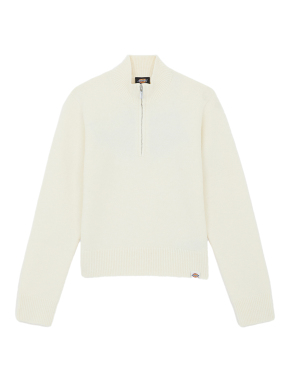 ΓΥΝΑΙΚΕΙΟ HALF-ZIP ΠΟΥΛΟΒΕΡ RUSTON QZ | Εκρού XS