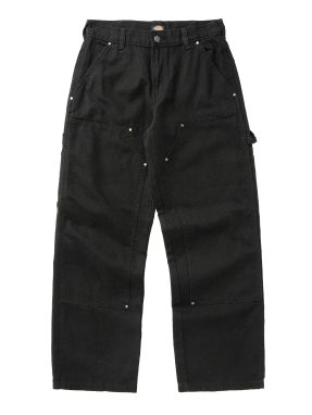 ΑΝΔΡΙΚΟ ΠΑΝΤΕΛΟΝΙ DOUBLE KNEE CANVAS | Μαύρο 32