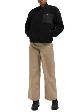 ΓΥΝΑΙΚΕΙΟ FLEECE CENTRAL SHERPA BOMBER | Μαύρο S