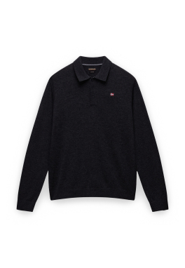 ΑΝΔΡΙΚΗ POLO ΜΠΛΟΥΖΑ E-DAMAVAND LS | Γκρι Σκούρο XXL