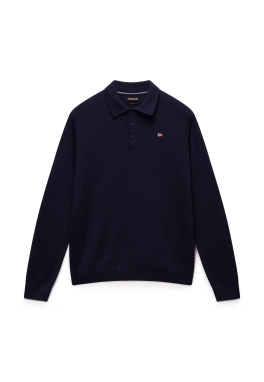 ΑΝΔΡΙΚΗ POLO ΜΠΛΟΥΖΑ E-DAMAVAND LS | Μπλε Σκούρο XL