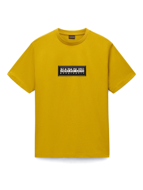 ΑΝΔΡΙΚΟ T-SHIRT BOX LOGO | Κίτρινο S