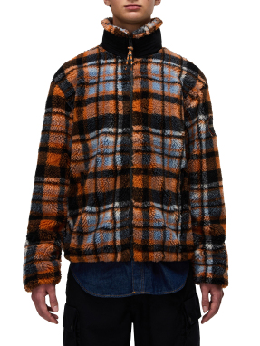 ΑΝΔΡΙΚΗ ΖΑΚΕΤΑ FLEECE F-MONTEPIANA | Πορτοκαλί XXL