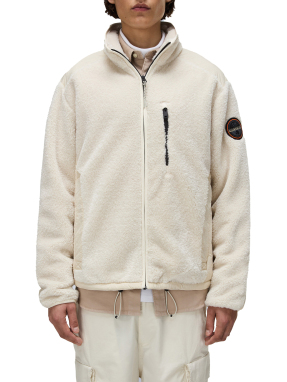 ΑΝΔΡΙΚΗ ΖΑΚΕΤΑ FLEECE T-DELBIOS | Μπεζ XXL