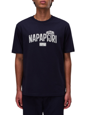 ΑΝΔΡΙΚΟ T-SHIRT S-FUNES | Μπλε Σκούρο XXL