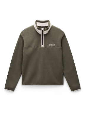 ΑΝΔΡΙΚΟ ΦΟΥΤΕΡ HALF-ZIP FLEECE T-DERGANA HZ | Γκρι XXXL