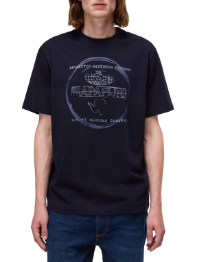 ΑΝΔΡΙΚΟ T-SHIRT S-BALD SS | Μπλε Σκούρο XXL