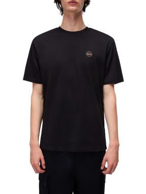 ΑΝΔΡΙΚΟ T-SHIRT S-BADGE SS | Μαύρο XL