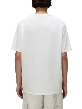 ΑΝΔΡΙΚΟ T-SHIRT S-BADGE SS | Λευκό M