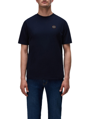 ΑΝΔΡΙΚΟ T-SHIRT S-BADGE SS | Μπλε Σκούρο L