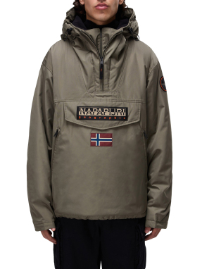 ΑΝΔΡΙΚΟ ΜΠΟΥΦΑΝ RAINFOREST NEXT ANORAK | Χακί XXL