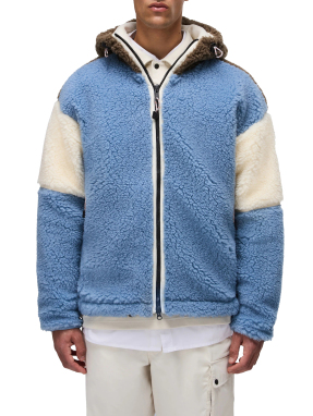 ΑΝΔΡΙΚΗ ΖΑΚΕΤΑ FLEECE TIRES | Γαλάζιο ΧL