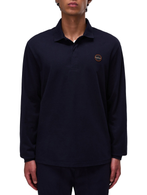 ΑΝΔΡΙΚΗ ΜΠΛΟΥΖΑ POLO E-BADGE LS | Μπλε Σκούρο XXL