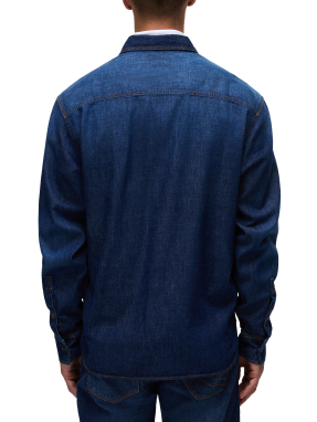 ΑΝΔΡΙΚΟ ΠΟΥΚΑΜΙΣΟ DENIM O-KIENE LS | Μπλε Σκούρο S