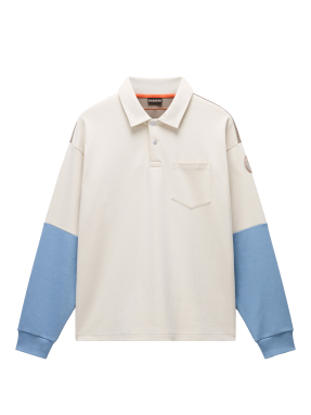 ΑΝΔΡΙΚΗ ΜΠΛΟΥΖΑ POLO E-BERM LS | Λευκό L