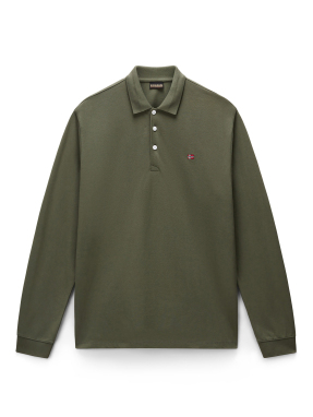 ΑΝΔΡΙΚΗ POLO ΜΠΛΟΥΖΑ EALIS LONG SLEEVE | Λαδί XXL