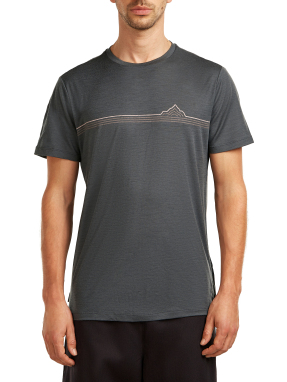 ΑΝΔΡΙΚΟ T-SHIRT MER 150 TECH LITE | Γκρι Σκούρο M