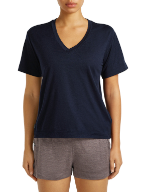 ΓΥΝΑΙΚΕΙΟ T-SHIRT MER 150 TECH LITE | Μπλε Σκούρο M