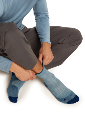 ΑΝΔΡΙΚΕΣ ΚΑΛΤΣΕΣ HIKE+ ULTRALIGHT QUARTER | Γαλάζιο S