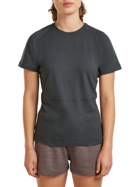 ΓΥΝΑΙΚΕΙΟ T-SHIRT MER 200 WAFFLE ELEVATION | Γκρι Σκούρο S