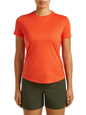 ΓΥΝΑΙΚΕΙΟ T-SHIRT MERINO BLEND 125 COOL-LITE™ SPHERE | Πορτοκαλί S