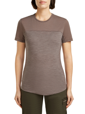 ΓΥΝΑΙΚΕΙΟ T-SHIRT MER COOL-LITE SPHERE III | Καφέ S