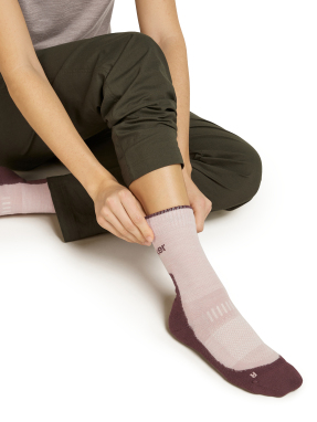 ΓΥΝΑΙΚΕΙΕΣ ΑΘΛΗΤΙΚΕΣ ΚΑΛΤΣΕΣ MER HIKE+ LIGHT | Ροζ S