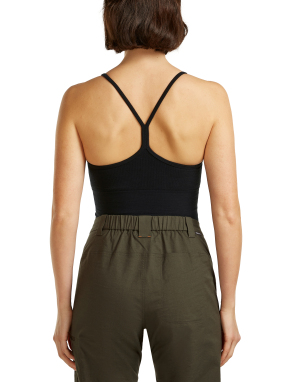 ΓΥΝΑΙΚΕΙΟ ΑΘΛΗΤΙΚΟ ΤΟΠ MER 260 SEAMLESS RIB STRAPPY TANK | Μαύρο M