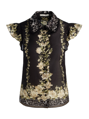 ΓΥΝΑΙΚΕΙΟ ΤΟΠ | Μαύρο-Μπεζ S