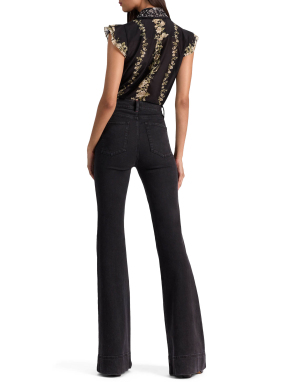 ΓΥΝΑΙΚΕΙΟ ΤΟΠ | Μαύρο-Μπεζ S