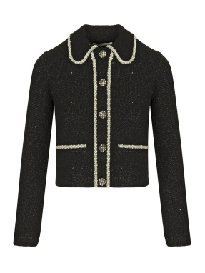 ΓΥΝΑΙΚΕΙΑ ΠΛΕΚΤΗ ΖΑΚΕΤΑ NOELLA | Μαύρο S