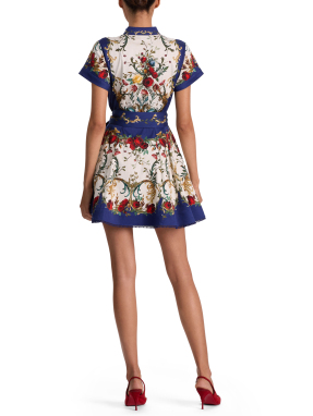 ΜΙΝΙ ΦΟΡΕΜΑ LUCY | Πολύχρωμο US 8