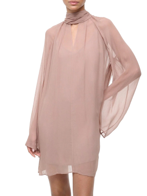 ΜΙΝΙ ΦΟΡΕΜΑ ESTHER | Μπεζ XS