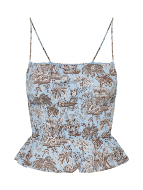 ΓΥΝΑΙΚΕΙΟ ΤΟΠ AYLA | Πολύχρωμο XS