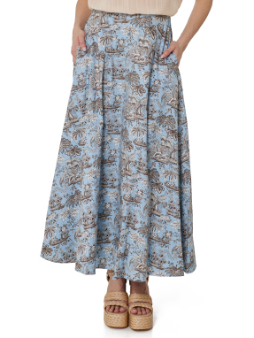 ΜΑΞΙ ΦΟΥΣΤΑ AXEL | Εκρού S