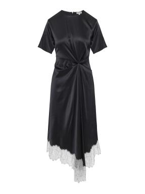 ΜΙΝΤΙ ΦΟΡΕΜΑ SONOMA SILK DRESS | Μαύρο M