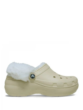 ΓΥΝΑΙΚΕΙΑ CLASSIC PLATFORM FUZZ LINED CLOGS | Εκρού 39/40