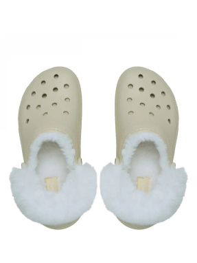 ΓΥΝΑΙΚΕΙΑ CLASSIC PLATFORM FUZZ LINED CLOGS | Εκρού 39/40