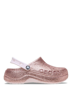 ΓΥΝΑΙΚΕΙΑ BAYA PLATFORM GLITTER CLOGS | Ροζ Χρυσό 39/40