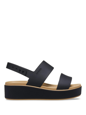 ΓΥΝΑΙΚΕΙΑ ΣΑΝΔΑΛΙΑ BROOKLYN MATTE WRAP LOW WEDGE | Μαύρο 39/40