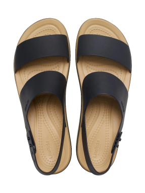 ΓΥΝΑΙΚΕΙΑ ΣΑΝΔΑΛΙΑ BROOKLYN MATTE WRAP LOW WEDGE | Μαύρο 39/40