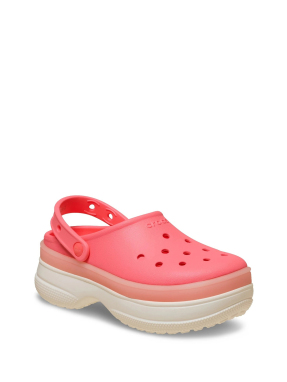 ΓΥΝΑΙΚΕΙΑ CLASSIC FROSTED STACKED CLOGS | Κοραλί 39/40