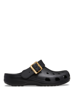 ΓΥΝΑΙΚΕΙΑ CLASSIC METALLIC BUCKLE CLOG | Μαύρο 41/42