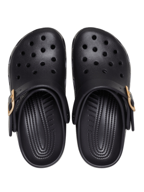 ΓΥΝΑΙΚΕΙΑ CLASSIC METALLIC BUCKLE CLOG | Μαύρο 41/42