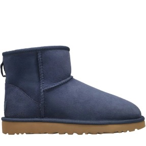 ΓΥΝΑΙΚΕΙΑ ΔΕΡΜΑΤΙΝΑ ΜΠΟΤΑΚΙΑ CLASSIC MINI II | Μπλε Σκούρο 40